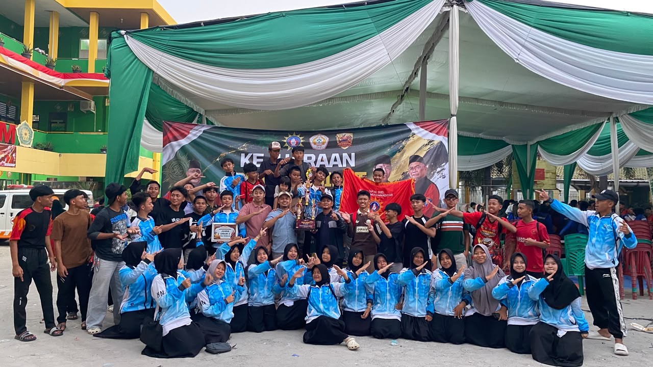 BORONG 26 MEDALI, SMP MUHAMMADIYAH AT-TANWIR RAIH JUARA UMUM 3 PRA REMAJA